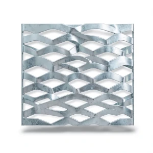 Galvanized Steel Expanded Metal Mesh Thickness 4.8 mm Width 1.22 m Length 3 m