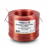 Stranded Copper Wire, 6mm2 Size Conductor, 450/750V, PVC Insulation, Red Color | Jeddah Cables