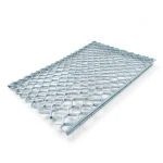 Galvanized Steel Expanded Metal Mesh Thickness 4.8 mm Width 1.22 m Length 4 m