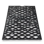 Hot Rolled Black Steel Expanded Metal Mesh Mazyoon Thickness 3.8 mm Width 1.22 m Length 4 m
