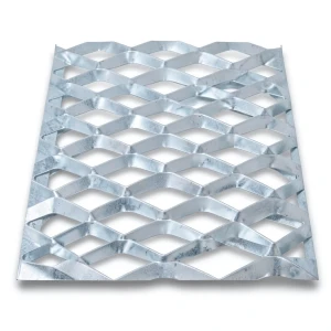 Galvanized Steel Expanded Metal Mesh Thickness 4.8 mm Width 1.22 m Length 7 m