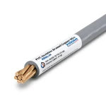سلك مجدول نحاس معزول PVC، مقاس 10mm، 450/750 فولت، لون رمادي | مجموعة كابلات الرياض