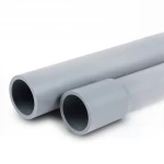 انابيب بلاستيك UPVC للتمديدات الكهربائية الوطني جدول 40  مقاس 3/4 إنش سمك 2.87 مم لون رمادي