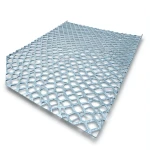 Galvanized Steel Expanded Metal Mesh Thickness 4.8 mm Width 1.22 m Length 4 m