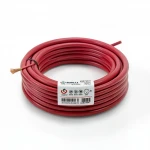 Stranded Copper Wire, 70mm2 Cross Section, 450/750V, PVC Insulated, Red Color | Jeddah Cables