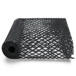 Hot Rolled Black Steel Expanded Metal Mesh Mazyoon Thickness 3.8 mm Width 1.22 m Length 4 m