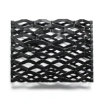 Hot Rolled Black Steel Expanded Metal Mesh Thickness 3.8 mm Width 1.22 m Length 6 m