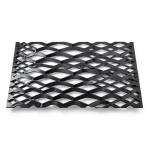 Hot Rolled Black Steel Expanded Metal Mesh Thickness 3.8 mm Width 1.22 m Length 7 m