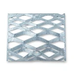 Galvanized Steel Expanded Metal Mesh Thickness 5.8 mm Width 1.22 M Length 2 M