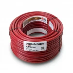 Stranded Copper Wire, 120mm2 Size Conductor, 450/750V, PVC Insulation, Red Color | Jeddah Cables