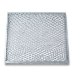 Galvanized Steel Expanded Metal Mesh Thickness 4.8 mm Width 1.22 M Length 1 M