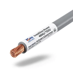 سلك كهرباء نحاس معزول PVC، مقاس 185 mm، 450/750 V، لون رمادي | مجموعة كابلات الرياض