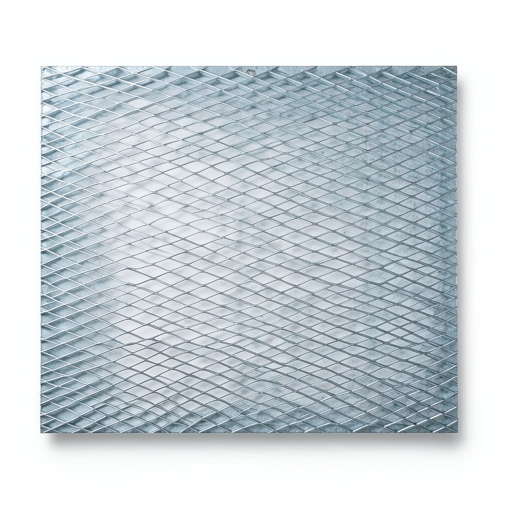 Galvanized Steel Expanded Metal Mesh Thickness 4.8 mm Width 1.22 m Length 3 m