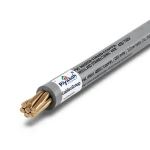 سلك مجدول نحاس معزول PVC، مقاس 300mm، 450/750 فولت، لون رمادي | مجموعة كابلات الرياض