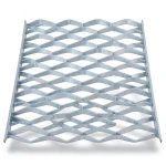 Galvanized Steel Expanded Metal Mesh Thickness 4.8 mm Width 1.22 m Length 4 m