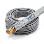 سلك كهرباء نحاس مجدول معزول PVC، مقاس 4mm، 450/750 فولت، رمادي | مجموعة كابلات الرياض