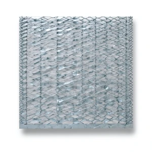 Galvanized Steel Expanded Metal Mesh Thickness 5.8 mm Width 1.22 m Length 1 m