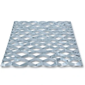 Galvanized Steel Expanded Metal Mesh Thickness 5.8 mm Width 1.22 M Length 2 M