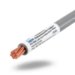 سلك كهرباء نحاس معزول PVC، مقاس 70mm، 450/750 فولت، لون رمادي | مجموعة كابلات الرياض