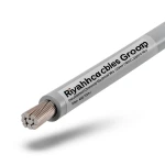 سلك كهرباء نحاس مجدول معزول PVC، 120mm، 450/750 فولت، رمادي | مجموعة كابلات الرياض