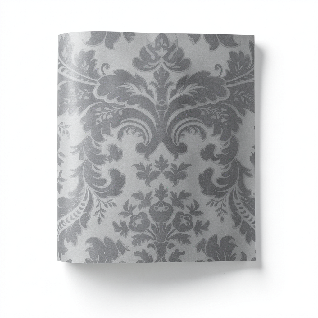 Wall Decoration Classic Design 10 m x 1.06 m Gray, Model 700011