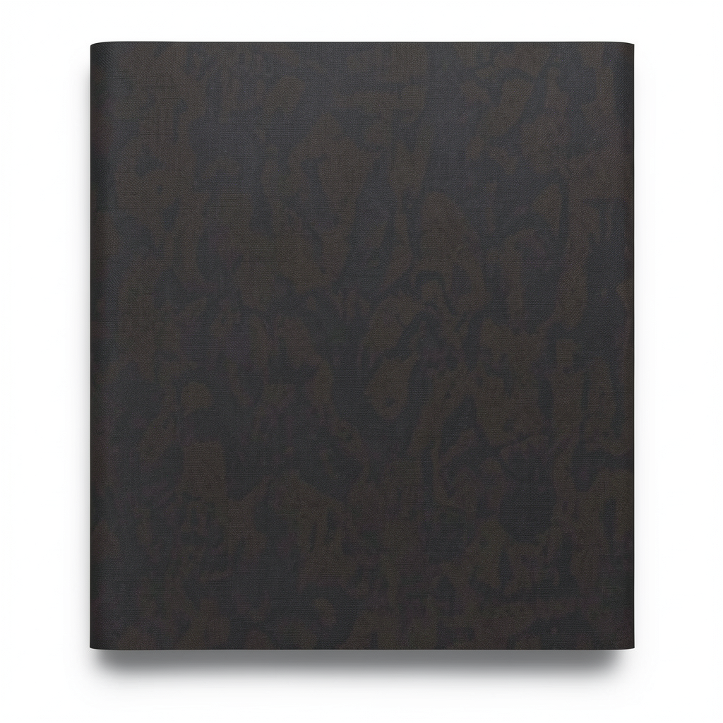 Italian Wallpaper Patterned Design Dark Brown, Size 10m x 1.06m, Model 81772
