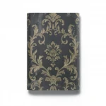 Italian classic wallpaper, size 10 m x 1.06 m, dark gray color, model 83611  