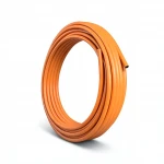 لفة أنابيب HDPE ضغط  6 بار [PE 100] قطر خارجي 40 مم سمك 2.3 مم لون برتقالي | مصنع المنى