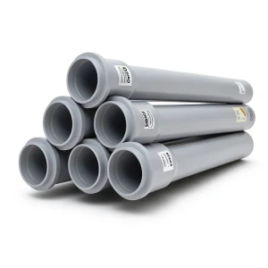 UPVC Pipes PN 6 Bar Size 225 mm Thickness 6.6 mm Gray Color | SAPPCO