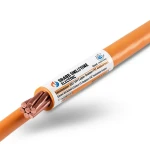 سلك كهرباء مفرد مجدول 2.5 ملم 450/750 فولت موصل نحاس معزول PVC لون برتقالي | مجموعة كابلات الرياض