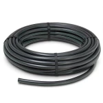 لفة أنابيب HDPE ضغط اسمي 3.9 بار PE 63 قطر خارجي 40 مم SDR 21 لون أسود