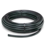 لفة أنابيب HDPE ضغط 3.9 بار PE 63 قطر خارجي 50 مم SDR 21 أسود
