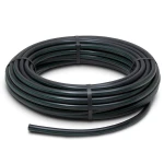 لفة أنابيب HDPE ضغط 3.9 بار PE 63 قطر خارجي 110 مم SDR 21 لون أسود