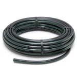 لفة أنابيب بلاستيك HDPE ضغط 3.9 بار PE 63 قطر 140 مم SDR 21 لون أسود