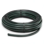 لفة أنابيب HDPE ضغط 6.2 بار PE 63 قطر خارجي 20 مم SDR 13.6 لون أسود
