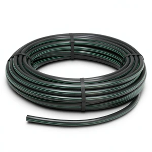 HDPE Coil Pipe Pressure 6.2 Bar PE 63 Size 20 mm SDR 13.6 Black