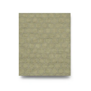 Italian Geometric Wallpaper 10m x 0.73m Olive Beige, Model 45127
