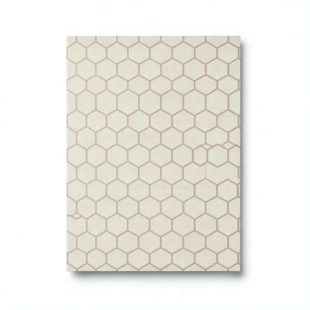 Italian Geometric Wall Covering 10m x 0.73m Beige, Model 45128