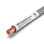 سلك مجدول نحاس معزول PVC، مقاس 50mm، 450/750 فولت، لون رمادي | مجموعة كابلات الرياض