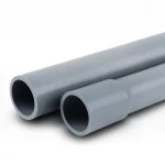انابيب UPVC للتمديدات الكهربائية الوطني جدول 80  مقاس 6 إنش سمك 10.97 مم لون رمادي