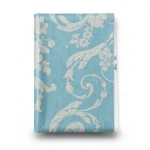 Italian Wallpaper Floral Design Size 10mx0.73m Turquoise Color
