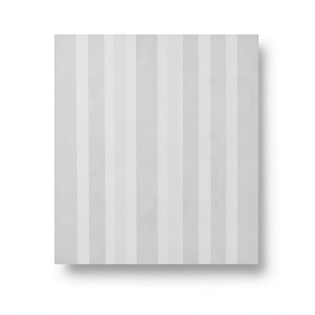 Italian Striped Wall Covering 10m x 1.06m Pale Gray, Model 5445