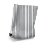 Striped Wallpaper Gray Color 10m x 1.06m, Model 5447