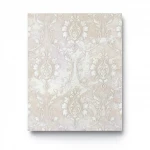 Italian classic wall Covering, size 10 m x 1.06 m, pale beige color, model 83674  