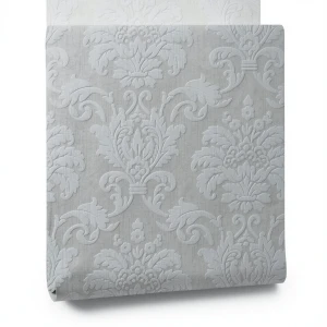 Classic Wallpaper Length 10m, Width 0.73m, Gray Color, Model 305002