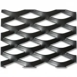 Hot Rolled (Black) Steel Expanded Metal Mesh  [Watad] Thickness 1.2 mm Width 1.22 meter Length 4 meter | Bait Al Tatawor Company