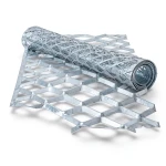 Galvanized Steel Expanded Metal Mesh Thickness 5.8 mm Width 1.22 m Length 4 m