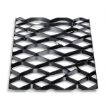 Hot Rolled Black Steel Expanded Metal Mesh Thickness 4.8 mm Width 1.22 m Length 4 m