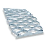 Galvanized Steel Expanded Metal Mesh Thickness 5.8 mm Width 1.22 m Length 7 m