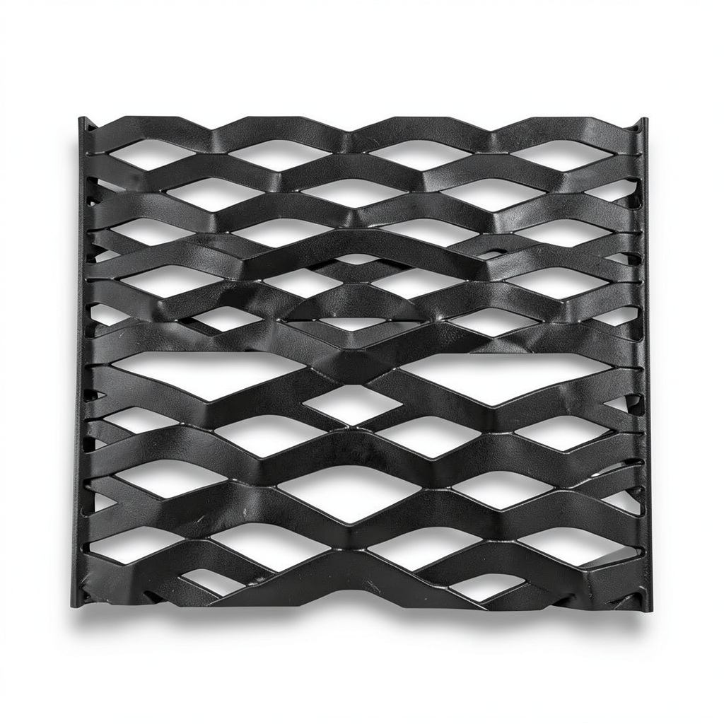 Hot Rolled Black Steel Expanded Metal Mesh Thickness 4.8 mm Width 1.22 m Length 5 m